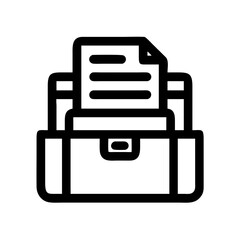 Fototapete - Print printer printing document paper office equipment technology machine stationery supply device