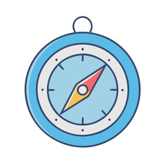 Aufkleber - compass navigation travel direction orientation adventure exploration guidance location tool icon