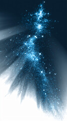 Wall Mural - Png starlight flash ampere magical starlight newsflash shining brightly for fantasy designs.