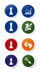 Poster - Strategic business enterprise expansion icon solidification for web applications