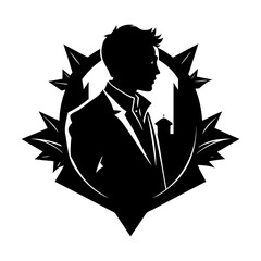 Leinwandbilder - Wall Art silhouette vector