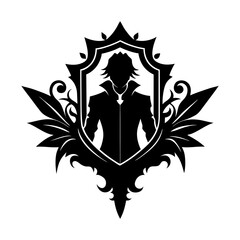 Leinwandbilder - Wall Art silhouette vector