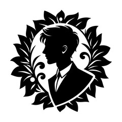 Leinwandbilder - Wall Art silhouette vector