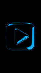 Poster - Vimeo picture displayed on a transparent setting