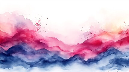 Wall Mural - Soft watercolor gradient sky high resolution hd background
