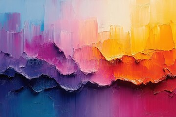 Poster - Vibrant Burst of Energy in a Cosmic Swirl of Colors Showcasing the Beauty of Turbulent Gas in Space