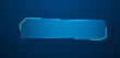 © Khalim Taufiqi - Futuristic interface or technology and text box. Sci-Fi lower third vector editable