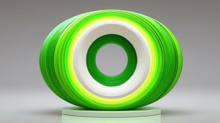 Poster - Circular design as emotional resonance thread icon concept for subtle influence and marketing strategies
