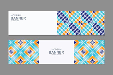 Wall Mural - Modern abstract business banners design