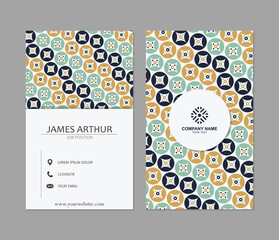 Wall Mural - modern abstract business card design