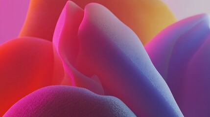 Poster - Abstract shapes in vibrant colors (5)