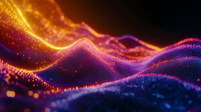 Abstract digital wave (17)