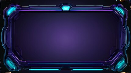 Poster - Futuristic frame design