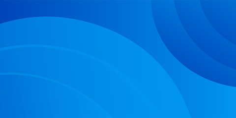 Aufkleber - Abstract blue color background. Dynamic shapes composition. Vector illustration