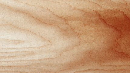 Poster - Rich birch wood texture background with serene pattern, light brown color, smooth surface, natural grain, ideal for design, flooring, or furniture projects