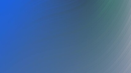 Poster - Abstract Blue and Green Gradient with Subtle Curved Lines in Motion