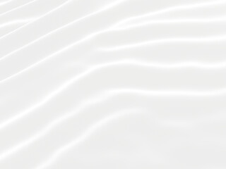 Wall Mural - Abstract white wavy cloth background