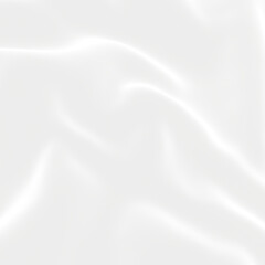 Wall Mural - Abstract white wavy cloth background