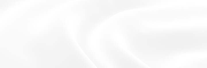 Wall Mural - Abstract white wavy cloth background