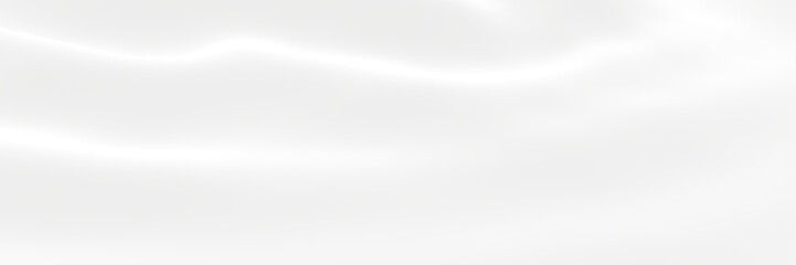 Wall Mural - Abstract white wavy cloth background
