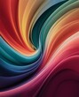 © Sina Blaze - Vibrant abstract background with smooth multicolor flowing curves and fabric-like textures, ideal for creative design, wallpaper, backdrop, or modern digital artwork use