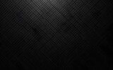 Black metal abstract background. Diagonal embossed stripes. Vector illustration. High quality