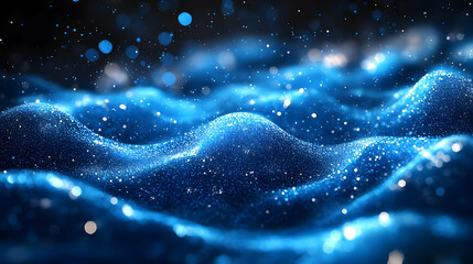 abstract blue flow dynamic background image