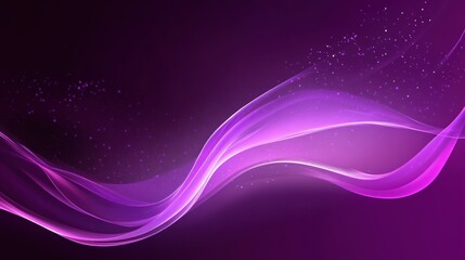 Aufkleber - Abstract purple wave design