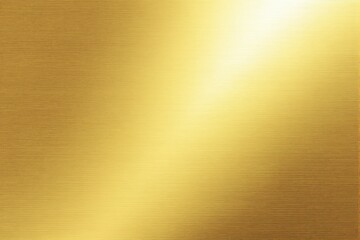 Poster - Elegant brushed gold metallic background with soft light reflection.