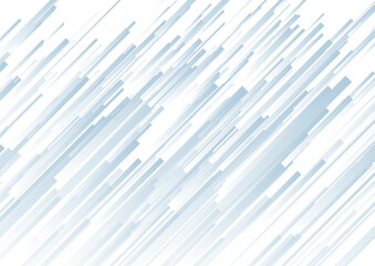 Aufkleber - Blue white geometric stripes abstract tech minimal background. Vector design