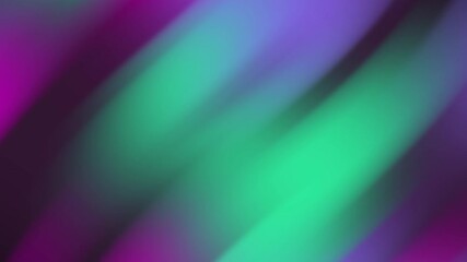 Poster - Abstract Motion: Flowing Teal, Purple, and Magenta Gradient Streaks