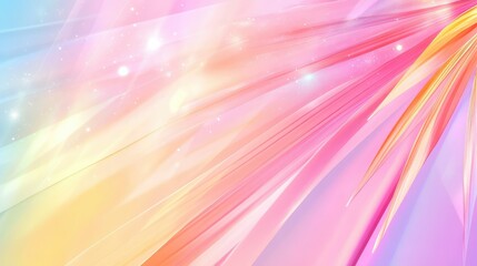 Poster - Abstract background with pastel-toned gradient stripes in smooth soft textures for web and graphics