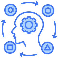 Poster - Adaptation Blue Icon