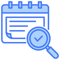 Poster - Inspection Blue Icon