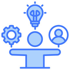 Poster - Resources Blue Icon