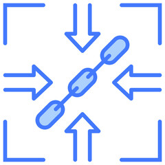 Poster - Constraint Blue Icon