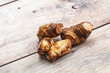 © Andrei Starostin - Natural organic raw ginger root
