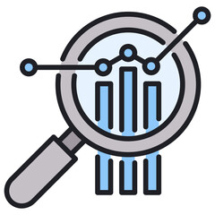 Poster - Analyze Lineal Color Icon