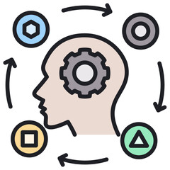 Poster - Adaptation Lineal Color Icon