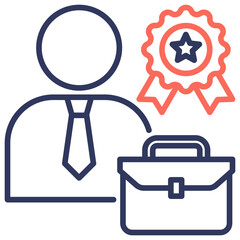 Poster - Professional Dual Tone Icon