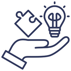Poster - Problem Solving Dual Tone Icon