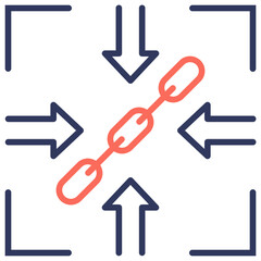 Poster - Constraint Dual Tone Icon