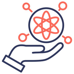 Poster - Science Dual Tone Icon
