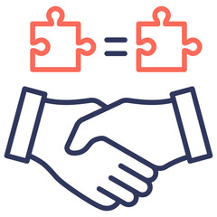 Poster - Matching Dual Tone Icon