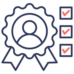 Poster - Competence Dual Tone Icon
