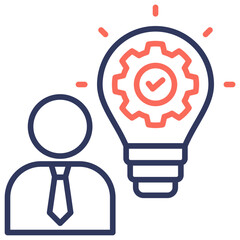 Poster - Solution Dual Tone Icon
