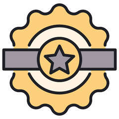 Poster - Trademark Lineal Color Icon