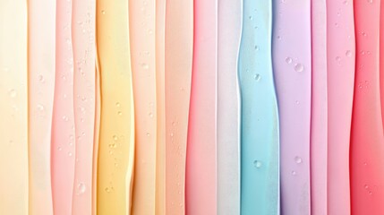 Poster - Delicate pastel gradient with soft texture patterns, ideal for feminine designs and backgrounds