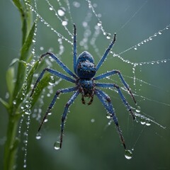 spider on a web