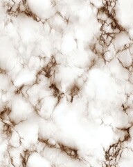 Poster - Elegant marble texture with intricate brown veins, close-up shot, luxurious aesthetic, seamless pattern, natural stone design, sophisticated backdrop